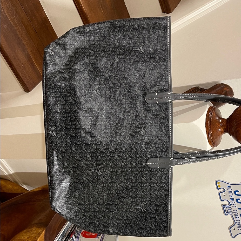 Stylish Black Tote Bag